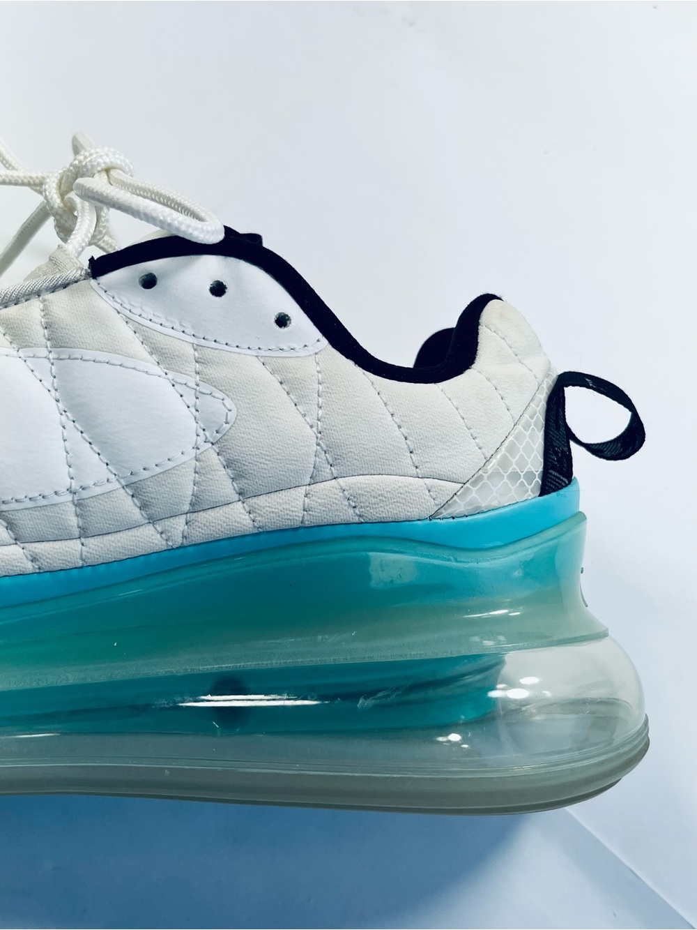Nike Air Max MX-720-818 White Aqua Teal Platinum CK2607-001 Women’s 8.5 Sneakers - Picture 12 of 15